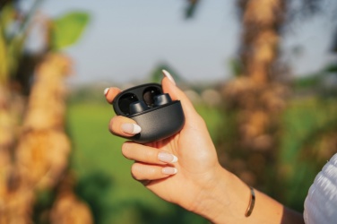 Logotrade advertising product picture of: Terra RCS recycled aluminium wireless earbuds