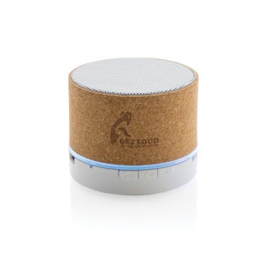 Logotrade promotional item picture of: Cork 3W wireless speaker