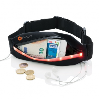 Logo trade business gift photo of: Running belt with LED
