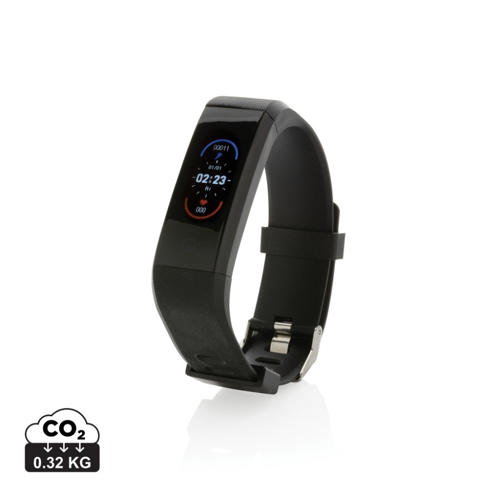 Logotrade corporate gift image of: RCS recycled TPU Sense Fit with heart rate monitor