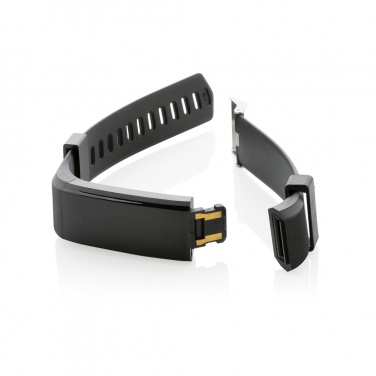 Logo trade promotional merchandise photo of: RCS recycled TPU Sense Fit with heart rate monitor