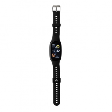 Logo trade promotional merchandise picture of: RCS recycled TPU  activity watch 1.47'' screen with HR