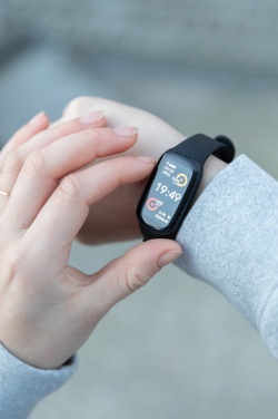 Logo trade promotional gift photo of: RCS recycled TPU  activity watch 1.47'' screen with HR