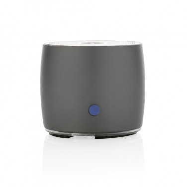 Logotrade corporate gift image of: Swiss Peak RCS recycled aluminum 3W bass speaker