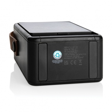 Logotrade business gift image of: Skywave RCS recycled plastic solar speaker 12W