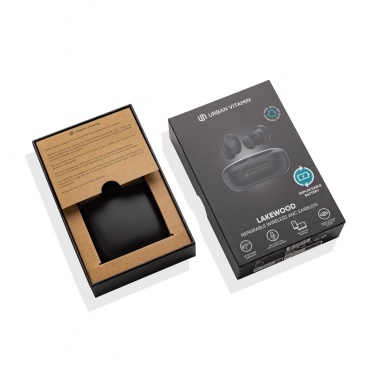 Logotrade advertising product picture of: Lakewood RCS recycled and repairable wireless earbuds