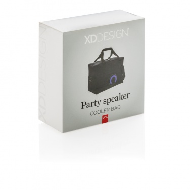 Logotrade business gift image of: Party speaker cooler bag
