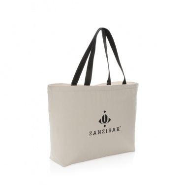 Logo trade promotional gifts picture of: Impact Aware™ 285 gsm rcanvas large cooler tote undyed