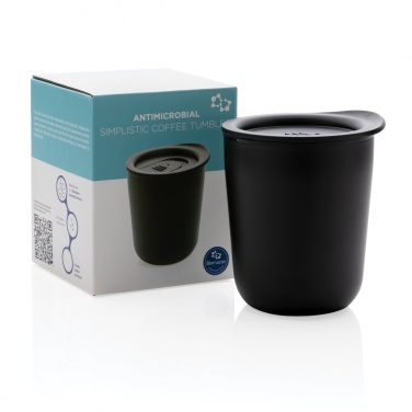 Logotrade promotional giveaways photo of: Simplistic antimicrobial coffee tumbler