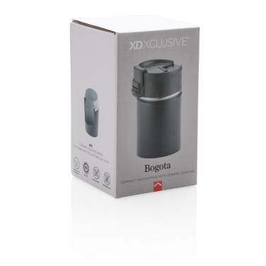 Logotrade promotional item picture of: Bogota compact vacuum mug with ceramic coating