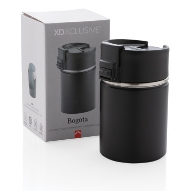 Logo trade business gifts image of: Bogota compact vacuum mug with ceramic coating