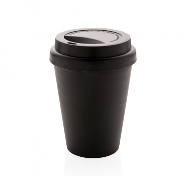 Logo trade corporate gift photo of: Reusable double wall coffee cup 300ml