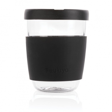 Logotrade promotional item image of: Ukiyo borosilicate glass with silicone lid and sleeve