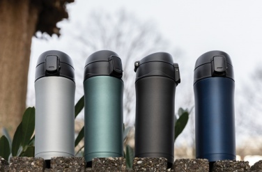 Logotrade promotional gift image of: Metallic easy lock vacuum mug