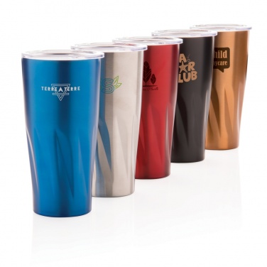Logo trade advertising products image of: Copper vacuum insulated tumbler