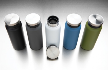 Logo trade promotional products picture of: RCS Recycled stainless steel vacuum bottle 600ML