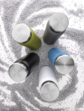 Logo trade promotional items picture of: RCS Recycled stainless steel vacuum bottle 600ML
