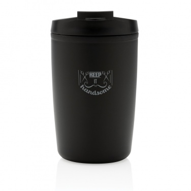 Logo trade business gift photo of: GRS Recycled PP tumbler with flip lid