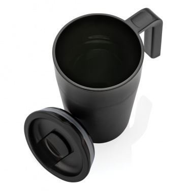 Logo trade promotional items picture of: GRS Recycled PP and SS mug with handle