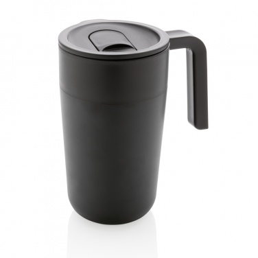 Logotrade promotional item picture of: GRS Recycled PP and SS mug with handle