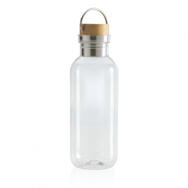 Logotrade promotional merchandise picture of: RCS RPET bottle with bamboo lid and handle