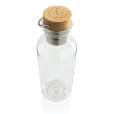 Logotrade advertising product image of: RCS RPET bottle with bamboo lid and handle