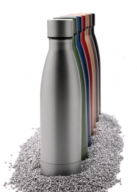 Logotrade promotional product picture of: RCS Recycled stainless steel solid vacuum bottle