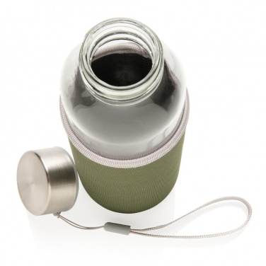 Logo trade corporate gift photo of: Glass bottle with neoprene sleeve
