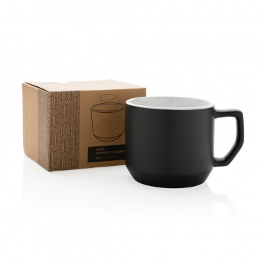 Logo trade business gift photo of: Ceramic modern mug 350ml