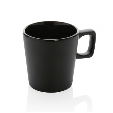Logo trade corporate gifts image of: Ceramic modern coffee mug 300ml