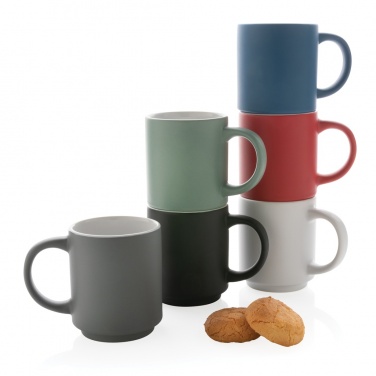 Logotrade promotional giveaway picture of: Ceramic stackable mug 180ml