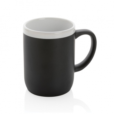 Logotrade promotional items photo of: Ceramic mug with white rim 300ml