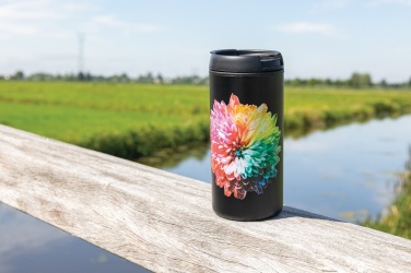 Logo trade promotional giveaways picture of: Metro RCS Recycled stainless steel tumbler
