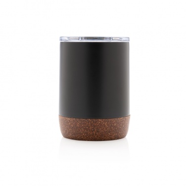 Logo trade promotional merchandise image of: RCS Re-steel cork small vacuum coffee mug