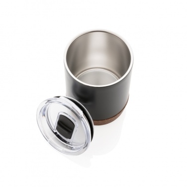Logo trade corporate gift photo of: RCS Re-steel cork small vacuum coffee mug