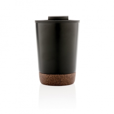 Logo trade promotional merchandise image of: GRS RPP stainless steel cork coffee tumbler