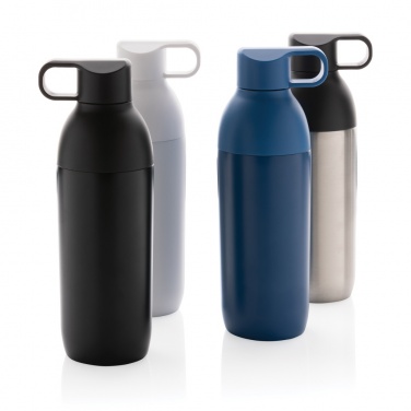 Logo trade promotional items image of: Flow RCS recycled stainless steel vacuum bottle