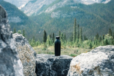 Logo trade promotional gifts picture of: Flow RCS recycled stainless steel vacuum bottle