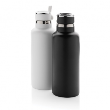 Logo trade business gifts image of: Hydro RCS recycled stainless steel vacuum bottle with spout