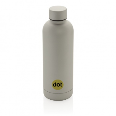 Logo trade promotional items picture of: RCS Recycled stainless steel Impact vacuum bottle