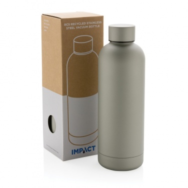 Logo trade promotional gift photo of: RCS Recycled stainless steel Impact vacuum bottle