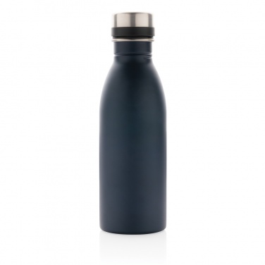 Logo trade promotional gifts picture of: RCS Recycled stainless steel deluxe water bottle
