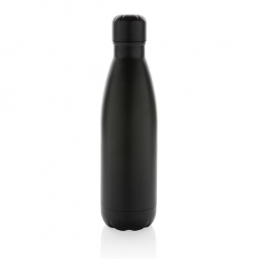Logo trade corporate gifts image of: Eureka RCS certified re-steel single wall water bottle