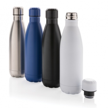 Logotrade promotional products photo of: Eureka RCS certified re-steel single wall water bottle