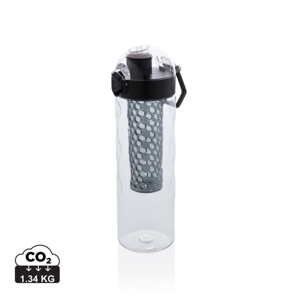 Logo trade promotional gift photo of: Honeycomb lockable leak proof infuser bottle