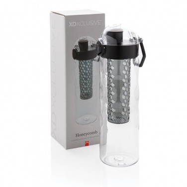 Logo trade business gift photo of: Honeycomb lockable leak proof infuser bottle