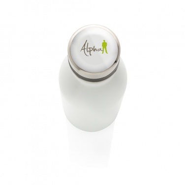 Logotrade promotional item image of: Deluxe stainless steel water bottle