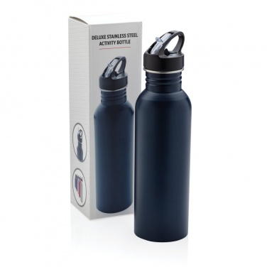 Logo trade corporate gifts image of: Deluxe stainless steel activity bottle