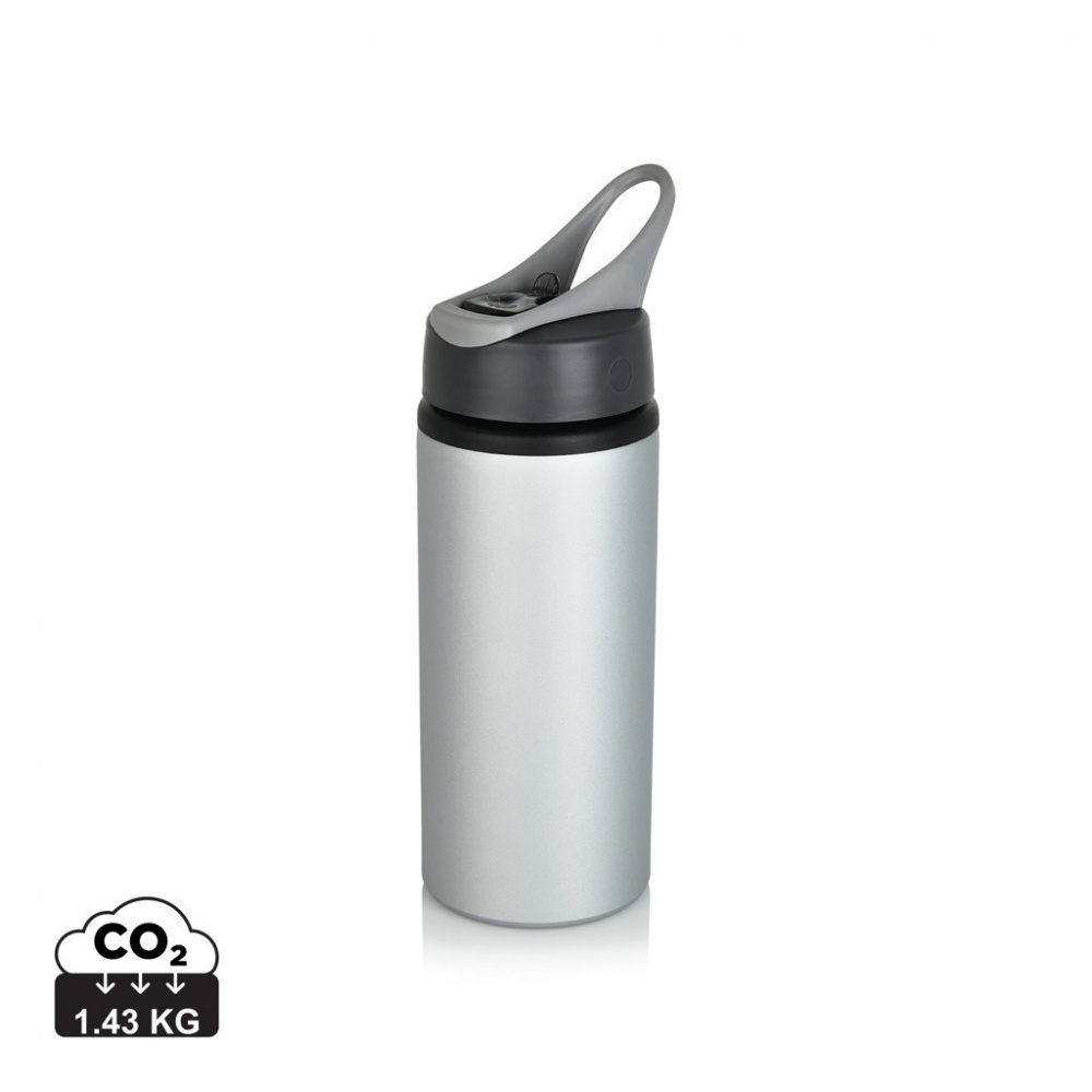 Logo trade promotional products image of: Aluminium sport bottle