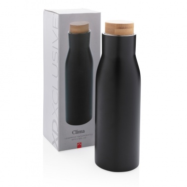 Logo trade promotional gifts picture of: Clima leakproof vacuum bottle with steel lid